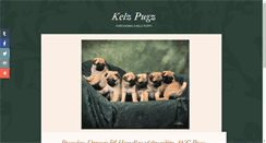 Desktop Screenshot of kelzpugz.com